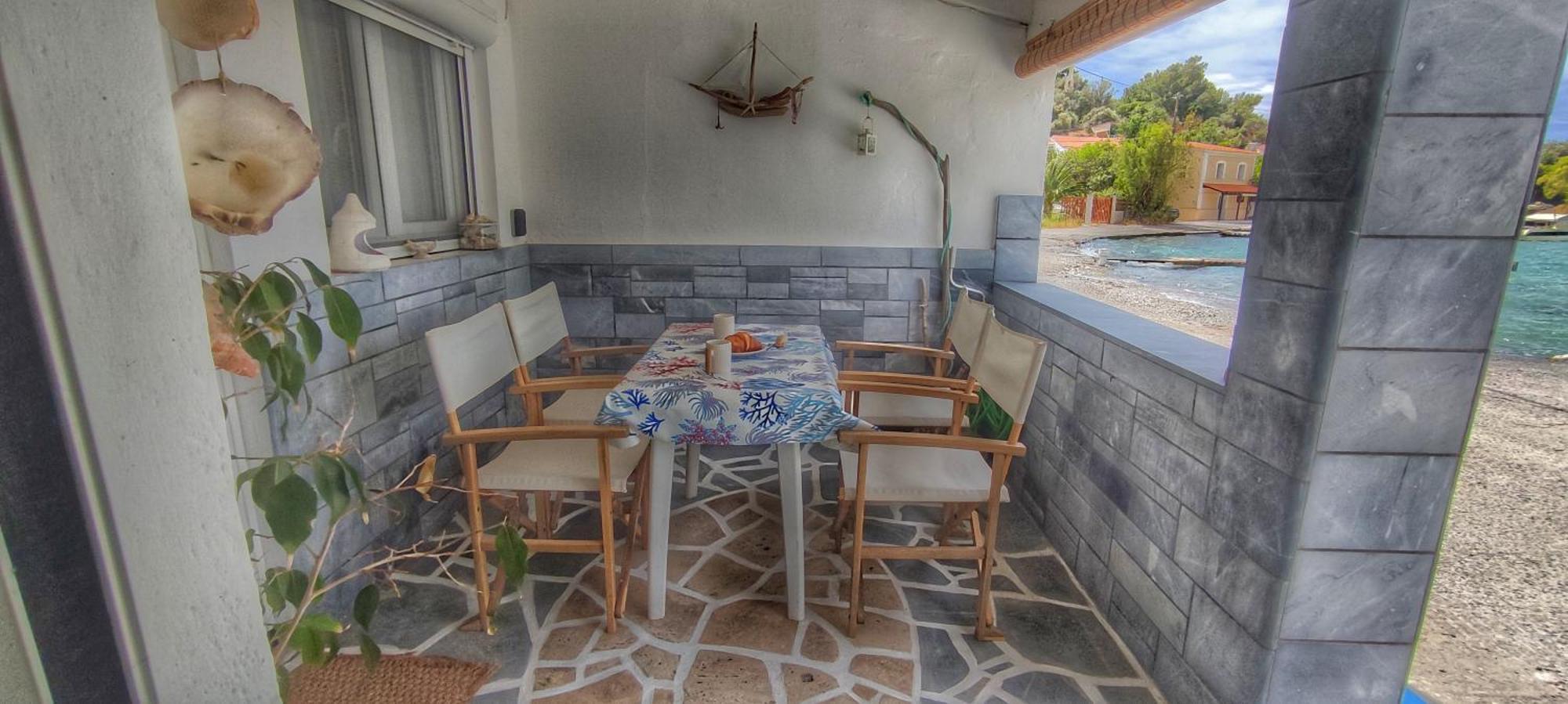 Merabello Beach House Poseidonion エクステリア 写真